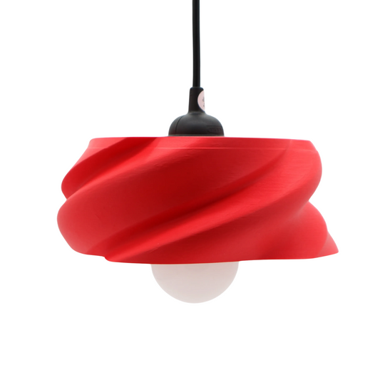 Macerata design pendant lamp red edition