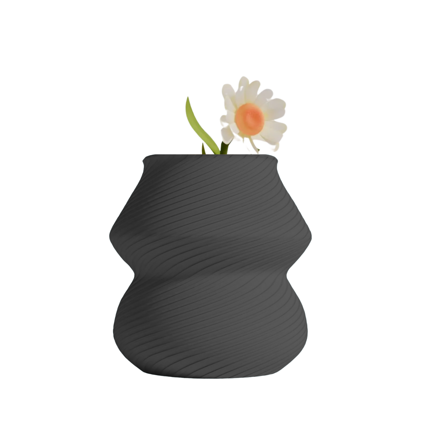 Modena design vase black edition